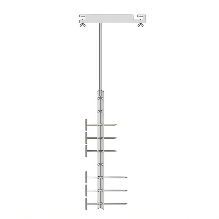 Product image #1 for RATIONAL Optional Second Lamb and Suckling Pig Spit for 20 Full-Size Rotisserie Ovens