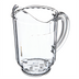 Thumbnail image #1 for CFS Brands 554707 VersaPour™ Water Pitchers Case of 6