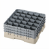 Thumbnail image #2 for Cambro Camrack® Full Size Low Profile 25-Compartment Glass Rack with 3 Extenders