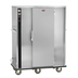 Thumbnail image #1 for FWE P-Series Mobile Heated Banquet Cart for 96-120 Covered Plates, Single Door, Stainless Steel