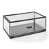 Thumbnail image #1 for American Metalcraft Black Twilight 13-3/4 Inch Wide Modular Countertop Display Case with Acrylic Drawers