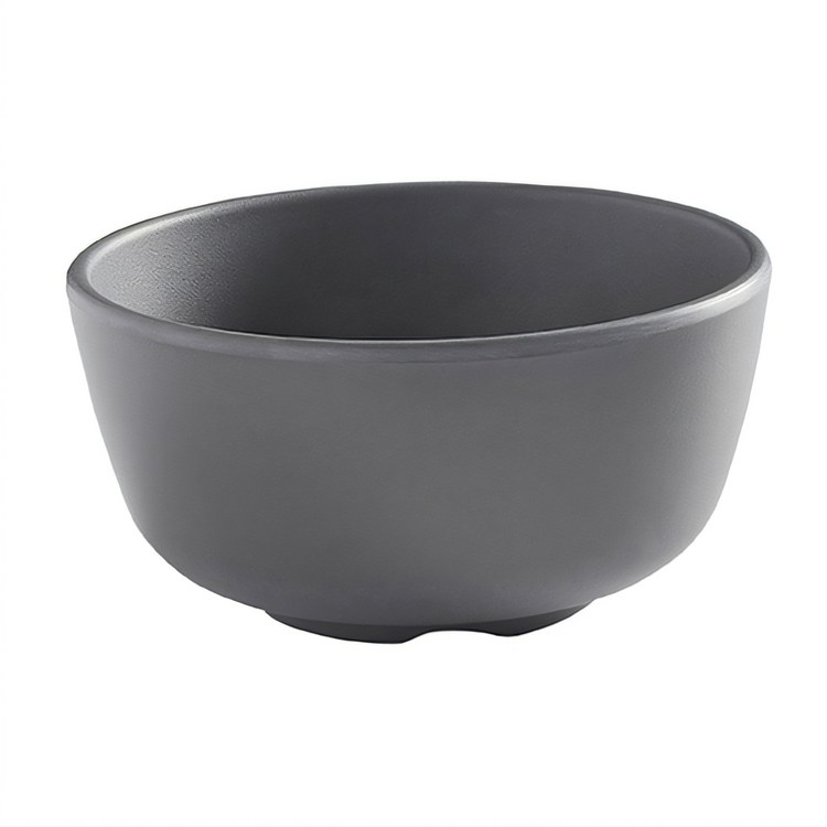 Product image #1 for American Metalcraft 10 oz Round Melamine Bouillon Cup, Matte Gray