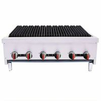 BakeMax (TVI) BACGG36-6 BakeMax Gas Charbroilers