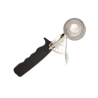 Crestware #30 Deluxe Thumb Press Disher with Black Ergonomic Handle