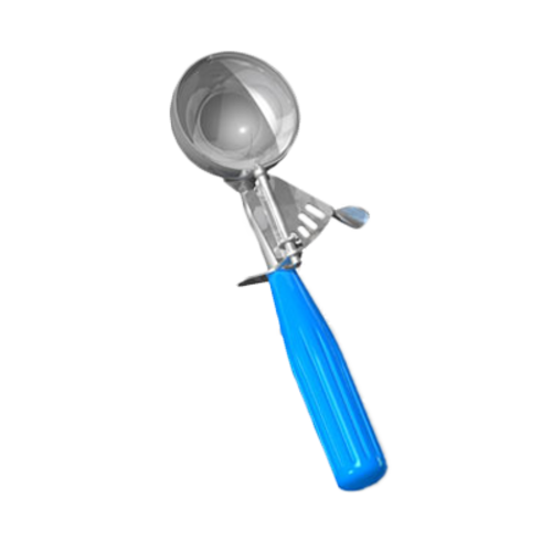 Product image #1 for Crestware #16 Thumb Press Disher with Blue Handle, 2-3 oz