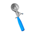 Thumbnail image #1 for Crestware #16 Thumb Press Disher with Blue Handle, 2-3 oz