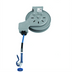 Thumbnail image #1 for T&S B-7212-01 Open Epoxy-Coated Retractable Hose Reel — 3/8