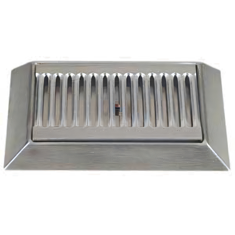Product image #1 for Micro Matic Surface-Mount Stainless Steel Drip Tray Trough with 1/2 Inch Drain, 9 Inch W x 6-1/2 Inch D