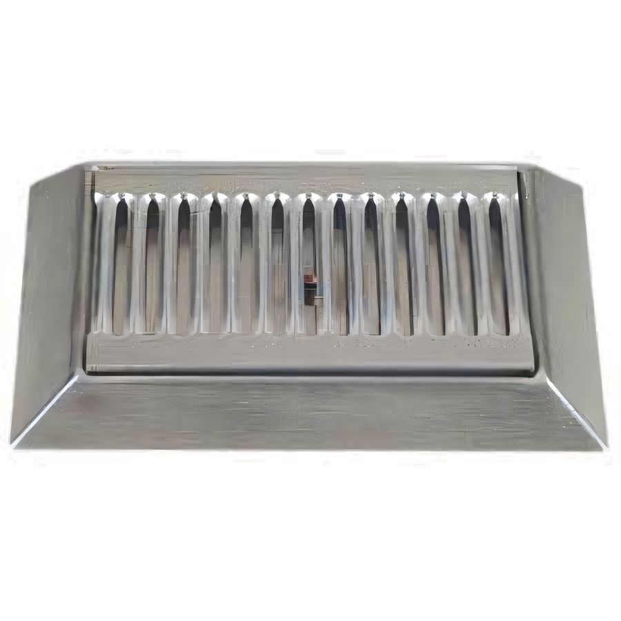Product image #1 for Micro Matic Surface-Mount Stainless Steel Drip Tray Trough with 1/2 Inch Drain, 9 Inch W x 6-1/2 Inch D