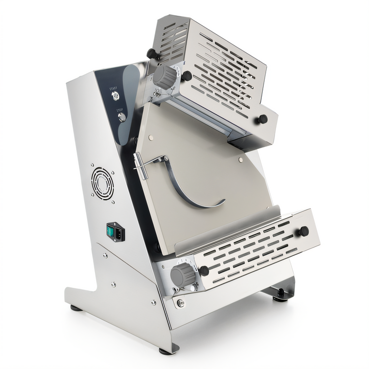 Product image #1 for Eurodib PROLL3202PLUS Countertop Dough Sheeter/Roller with Top and Bottom Rollers