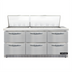 Thumbnail image #1 for Continental Refrigerator Mighty Top SW72N27M-FB-D 72