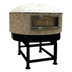 Thumbnail image #1 for Univex Stone Hearth Round Dome Gas Pizza Oven, 39-3/8-Inch Chamber, 5-Pizza Capacity