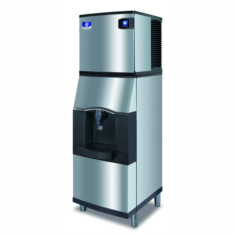 Product image #1 for Manitowoc SPA162 Touchless Floor Model Vending Ice Dispenser for Dice or Half-Dice Ice, 120-Lb Capacity
