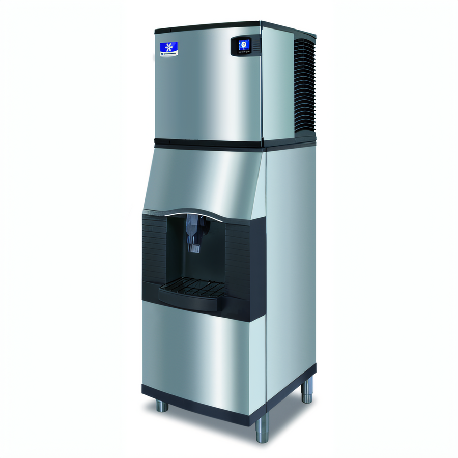 Product image #1 for Manitowoc SPA162 Touchless Floor Model Vending Ice Dispenser for Dice or Half-Dice Ice, 120-Lb Capacity