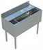 Thumbnail image #1 for Sapphire Manufacturing 36-Inch Underbar Insulated Ice Bin with Sliding Lid and Drain