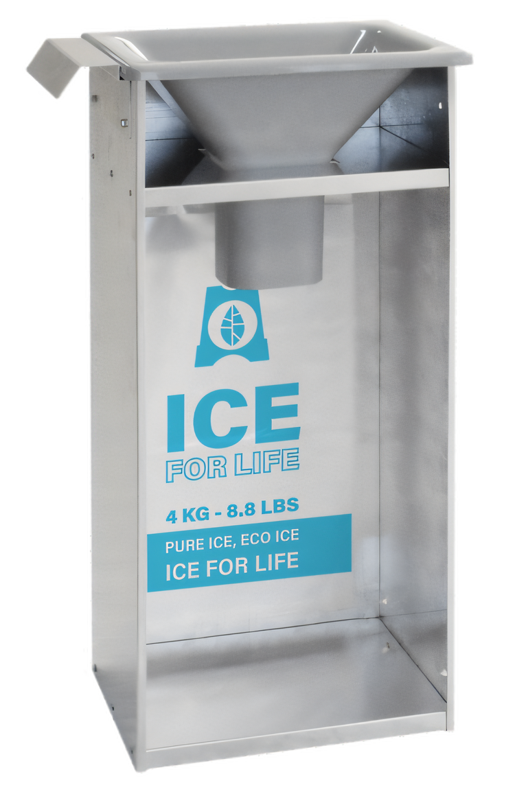 Product image #1 for Aluminum Hook-On Ice Bagger for Ice Bin Openings