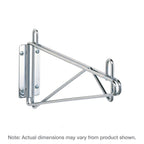 Thumbnail image #1 for Metro Super Erecta 1WD14C Direct Wall-Mount Shelf Support for 14" Deep Shelf, Chrome-Plated, Single