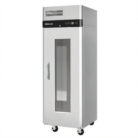 Turbo Air M3 23 Cu. Ft. One-Section Reach-In Refrigerator with Locking Glass Door