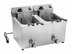 Thumbnail image #1 for Vollrath CF4-3600DUAL Countertop Double-Well Electric Deep Fryer, 15 lb Capacity, 208-240V