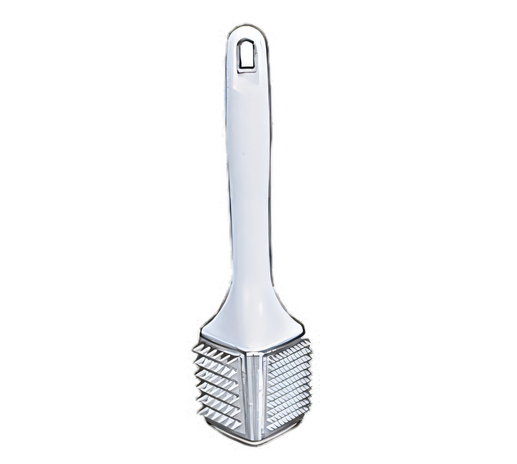 Product image #1 for Adcraft Three-Sided Cast Aluminum Meat Tenderizer with Textured Poly Handle