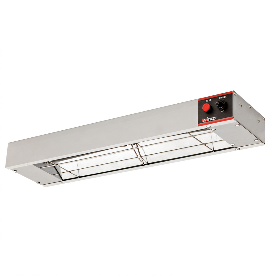 Product image #1 for Winco 24-Inch Electric Unlighted Strip Heater with Aluminum Body and Undermount Brackets