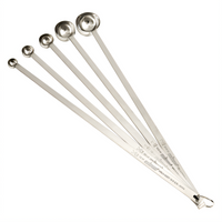 Winco MSLH-5P Measuring Spoons Case of 2