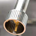 Thumbnail image #1 for Dynamic USA Power Pro TB004 Stainless Steel Blender Tool Attachment, 3.8-Inch Diameter x 3.5-Inch High, 2800-4000 RPM, Up to 400-Liter Mixing
