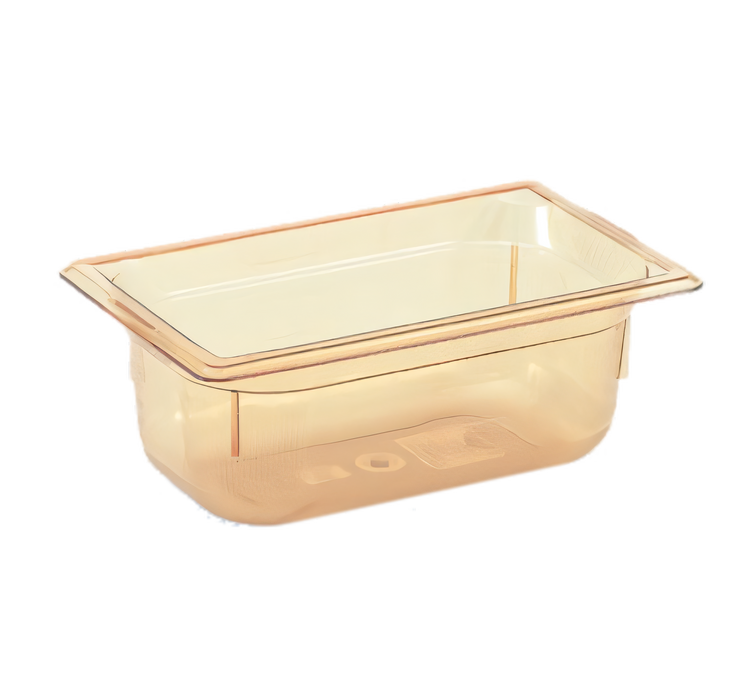 Product image #1 for Vollrath Super Pan 1/4 GN 4-Inch Deep Amber Resin Food Pan