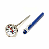 Pelouze Pocket Food Preparation Dial Thermometer with 1-Inch Dial and 5-Inch Stem