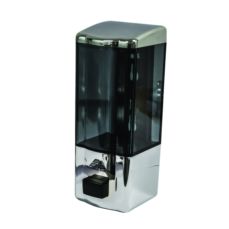 Product image #1 for Advance Tabco Wall-Mounted Manual Liquid Soap Dispenser, 20 oz, Chrome-Plated Plastic