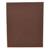 Thumbnail image #1 for Winco Double Fold Brown Leather-Like Letter Size Menu Cover