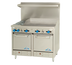 Thumbnail image #1 for Comstock-Castle F3218-36 48-Inch Commercial Gas Range with 2 Open Burners, 36-Inch Griddle, and 2 Space-Saver Ovens