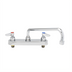 Thumbnail image #1 for T&S Brass B-1123 Deck-Mounted Workboard Faucet with 12-Inch Swing Nozzle, 8-Inch Centers