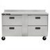 Thumbnail image #1 for Traulsen Centerline 60-Inch Two-Section Compact Undercounter Worktop Freezer with 4 Drawers