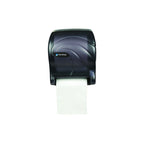 Thumbnail image #1 for CFS Brands Tear-n-Dry T8090TBK Touchless Wall-Mounted Roll Towel Dispenser, Black Plastic, Battery-Powered, 10-Inch Towels