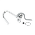 Thumbnail image #1 for T&S Brass Pre-Rinse Self-Closing Hook Nozzle and Spray Valve, 10-1/2 Inch, Chrome-Plated Brass