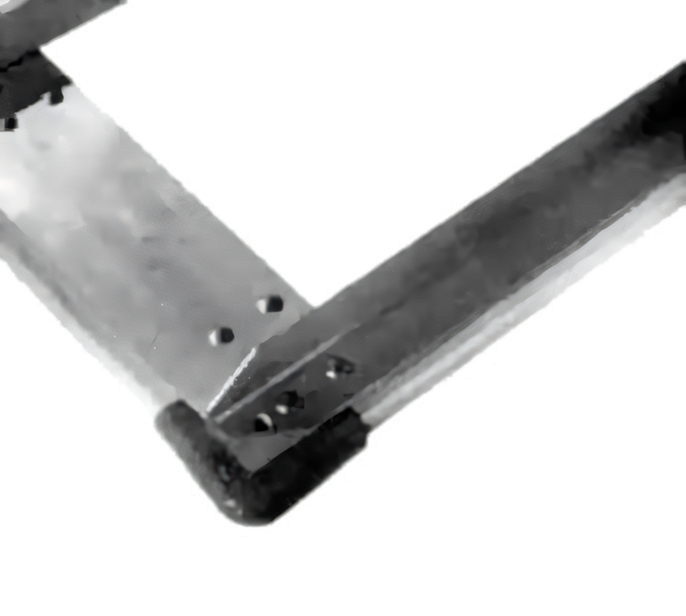 Product image #1 for Metro Made-to-Order Stainless Steel Truck Dolly Frame, 30 Inch W x 21 Inch D, Wraparound Bumper