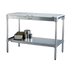 Thumbnail image #1 for New Age 72 Inch x 24 Inch Poly Top Work Table with Open Aluminum Base