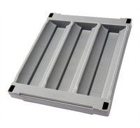 Cambro CSWRC18P4151 Camshelving® Wine Service Supplies