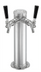 Thumbnail image #1 for Perlick Century Extra Tall 3-Inch O.D. Countertop Glycol-Cooled 2-Faucet Draft Arm Beer Tower