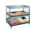 Thumbnail image #1 for Hatco Glo-Ray 30-Inch Countertop Pass-Through Slant/Horizontal Merchandising Warmer, High Watt, 2-Shelf