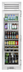 Thumbnail image #1 for True Residential 24 Inch One-Section Glass Door Reach-In Refrigerator, Stainless Steel, Self-Contained Top-Mounted