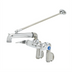 Thumbnail image #1 for T&S Brass B-2345 Wall-Mount Service Sink / Mop Sink Faucet with Pail Hook and Garden Hose Outlet