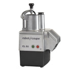 Thumbnail image #1 for Robot Coupe CL50E Continuous-Feed Vegetable Prep Machine, Bowl-Less, 1-1/2 HP, 425 RPM, 120V