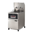 Thumbnail image #1 for Henny Penny OEA341.0 1-Well Electric Auto-Lift Open Fryer, 80-Lb Oil Capacity, Programmable Controls, Built-In Filtration
