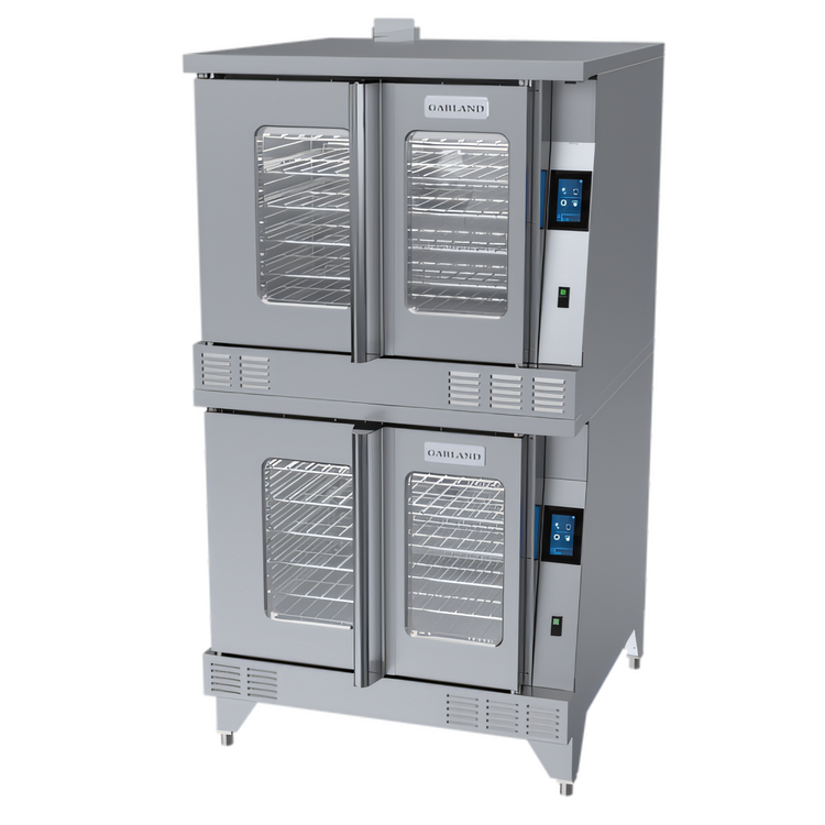 Product image #1 for Garland Master Series Full-Size Standard-Depth Double-Deck Gas Convection Oven with easyTouch Control