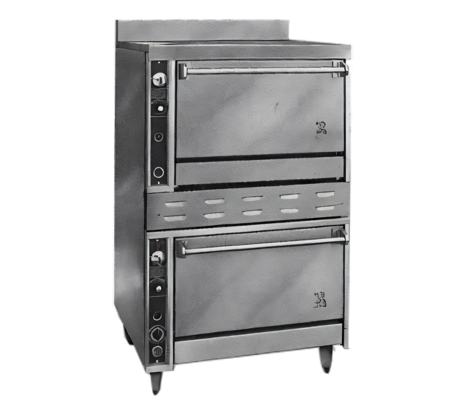 Product image #1 for Titan JTRH-236CC Heavy Duty 36 Inch Stacked Gas Convection Oven Range