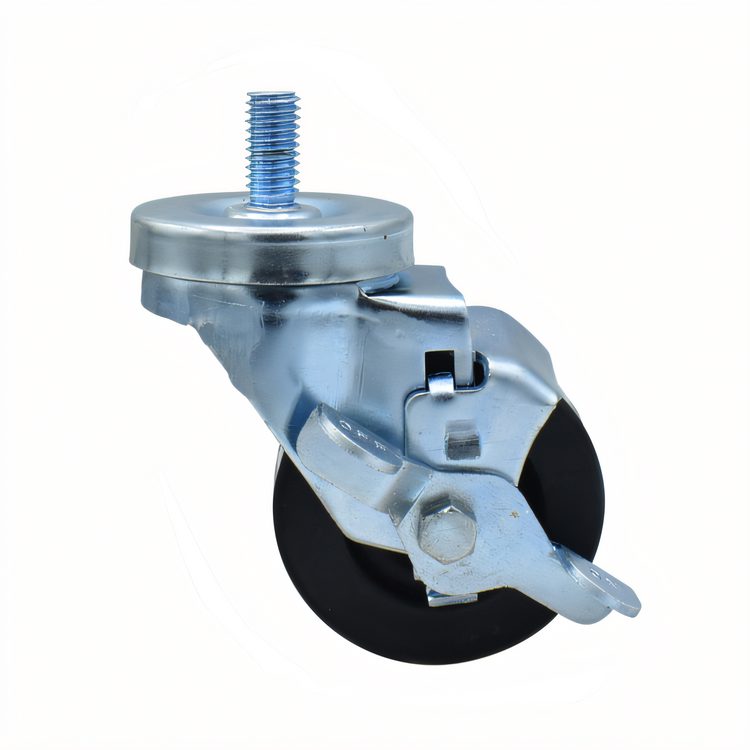 Product image #1 for BK Resources 3SBR-4ST-HR-TLB Shelf Casters & Leveling Feet