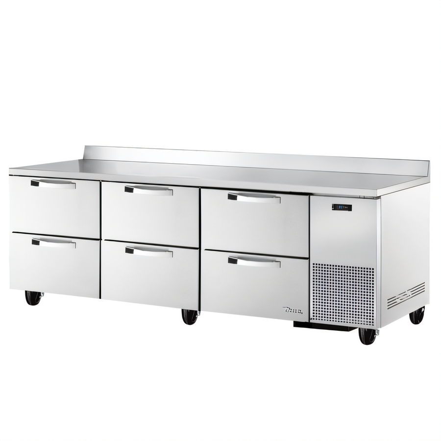 Product image #1 for True Mfg. - General Foodservice TWT-93D-6-HC~SPEC3 SPEC SERIES Worktop Refrigerators