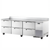Thumbnail image #1 for True Mfg. - General Foodservice TWT-93D-6-HC~SPEC3 SPEC SERIES Worktop Refrigerators